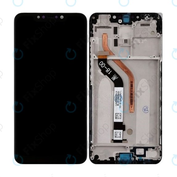 Xiaomi Pocophone F1 - LCD Display + Touch Screen + Frame (Steel Blue) TFT