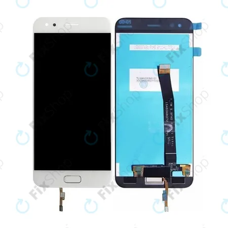 Asus Zenfone 4 ZE554KL - LCD Display + Touch Screen (White) TFT