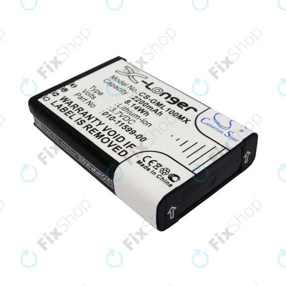 Battery for Garmin E1, E2, Garmin Virb Elite, 2200mAh, Li-Ion, 3.7V, 010-11599-00, HQ