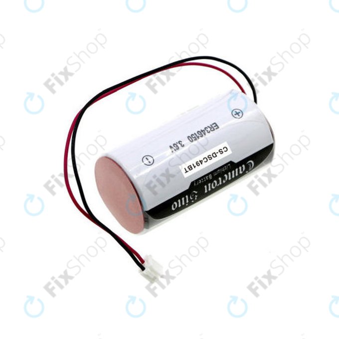 Battery for DSC WT4911B, WT4911R Wireless Outdoor Siren, 14500mAh, Li-MnO2, 3.6V, ER34615M-T1, HQ