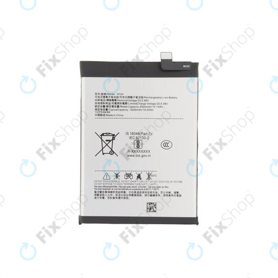 Battery for Nothing Phone (3a), (3a) Pro, NT04, 5000mAh