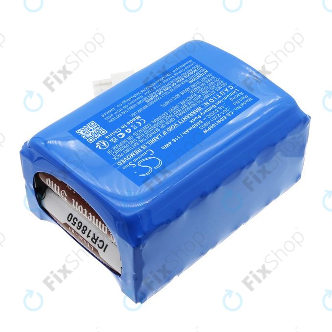 Battery for Ecovacs BAIZE, G1-800, GX-600, GOAT G1, 6400mAh, Li-Ion, 18.5V, 201-2201-0903, HQ