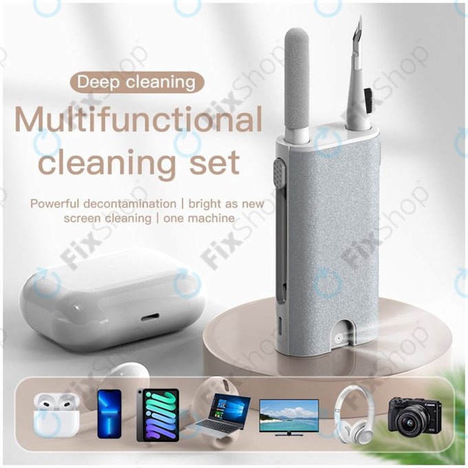 Multifuncional Phone & Earphone Cleaner Brush Kit 5in1