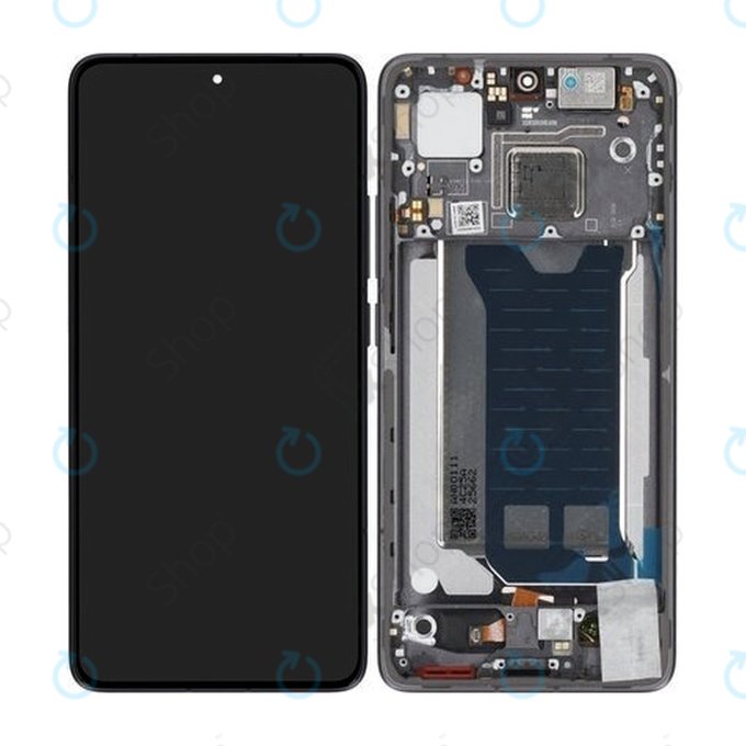 Xiaomi Poco F7 Pro 5G - LCD Display + Touch Screen + Frame (Black) - 56002300O1100 Genuine Service Pack