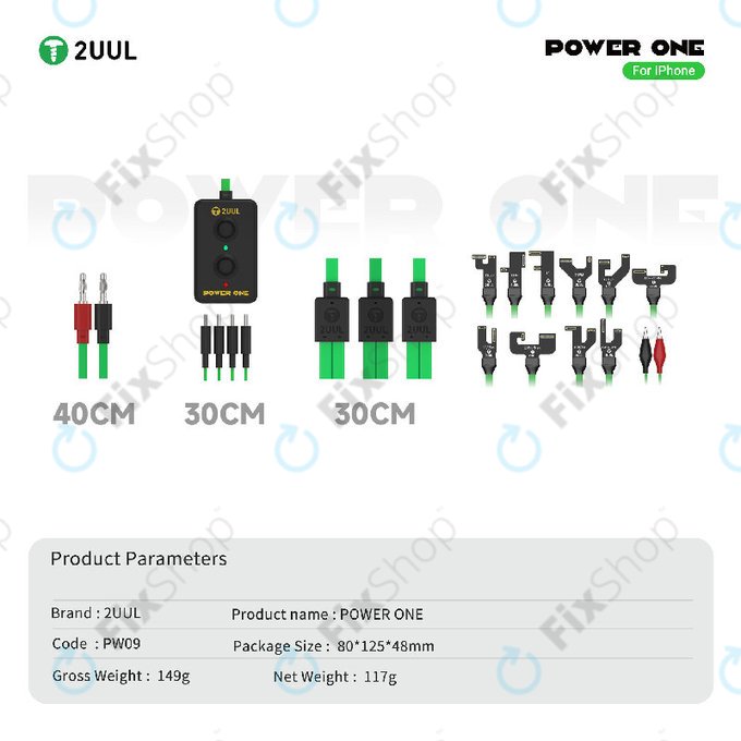 One-Click Power Cable, 2UUL PW09, iPhone 12-16 Pro Max