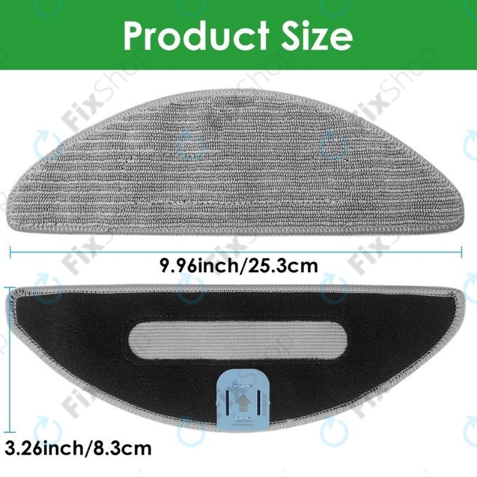 Mop Cloth, 2pcs for iRobot Roomba Combo i5, j5