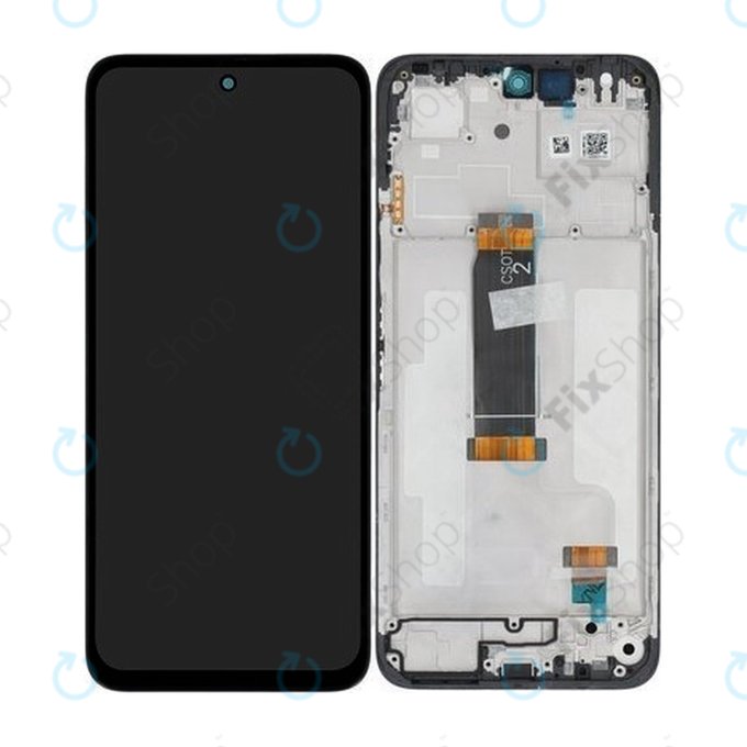 Xiaomi Redmi 13 4G, Redmi 13 5G, Poco M6 4G - LCD Display + Touch Screen + Frame - 560001N19A00 Genuine Service Pack