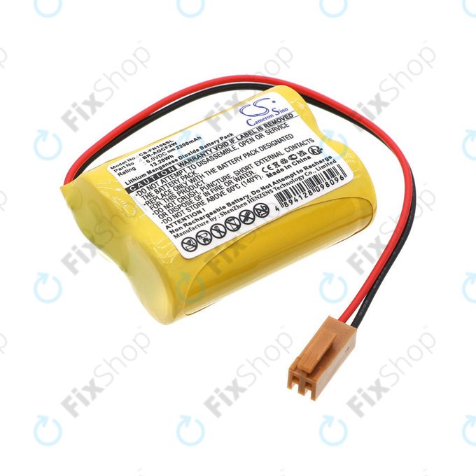 Battery for Beta iSV Amplifier, 2200mAh, Li-MnO2, 6V, BR-AGCF2W, HQ