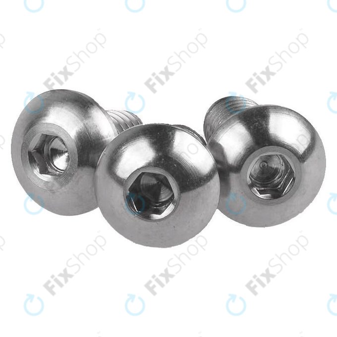 Xiaomi Mi Electric Scooter 1S, 2 M365, Essential, Pro, Pro 2 - Bottom Battery Cover Screws - M3 Thread (17pcs)