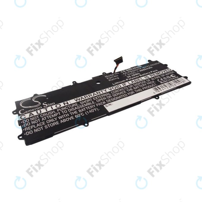 Battery for Samsung Chromebook Series 3, 4080mAh, Li-Pol, 7.5V, AA-PBZN2TP, HQ