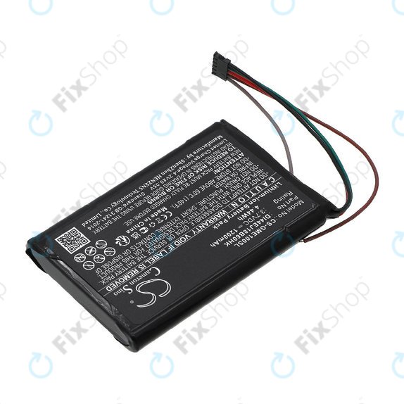Battery for Garmin Edge 1000, Explore, 1200mAh, Li-ion, 3.7V, DI44EJ18B60HK, HQ