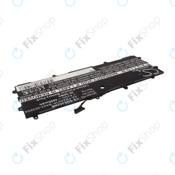 Battery for Samsung Chromebook Series 3, 4080mAh, Li-Pol, 7.5V, AA-PBZN2TP, HQ