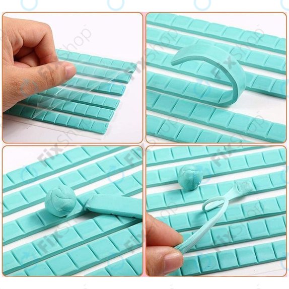 Glue Clay for Phone & Headphone Cleaning (6 Stripes)