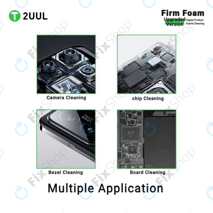 2UUL SC07 - High-Density Cleaning Pads for Camera, Chips, and PCB (500pcs)