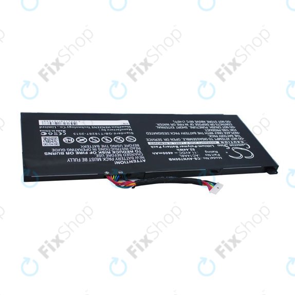 Battery for Acer Aspire Vn7, V15 Nitro, Spin 3, 4600mAh, Li-Pol, 11.4V, AC14A8L, HQ