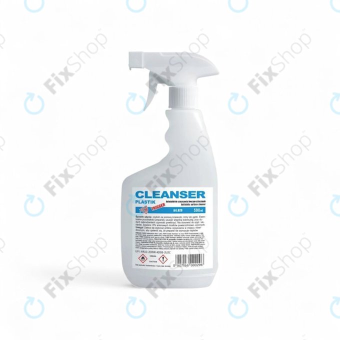 Plastic Surface Cleaner, 500 ml, Spray Bottle