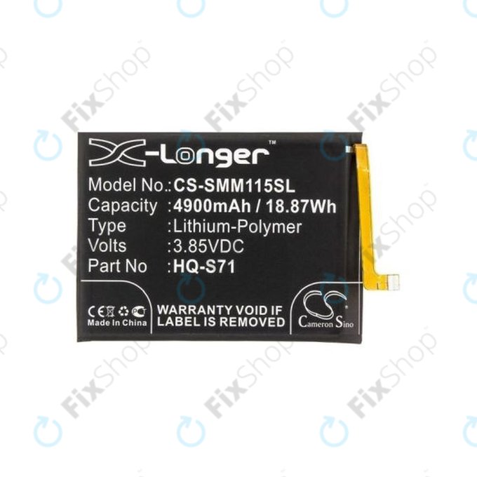 Samsung Galaxy M11 M115F - Battery HQ-S71 4900mAh HQ
