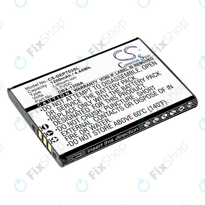 Battery for Doro 7030, 7031, DFC-0270, 7080, 1200mAh, Li-Ion, 3.7V, DBX-1350A, HQ