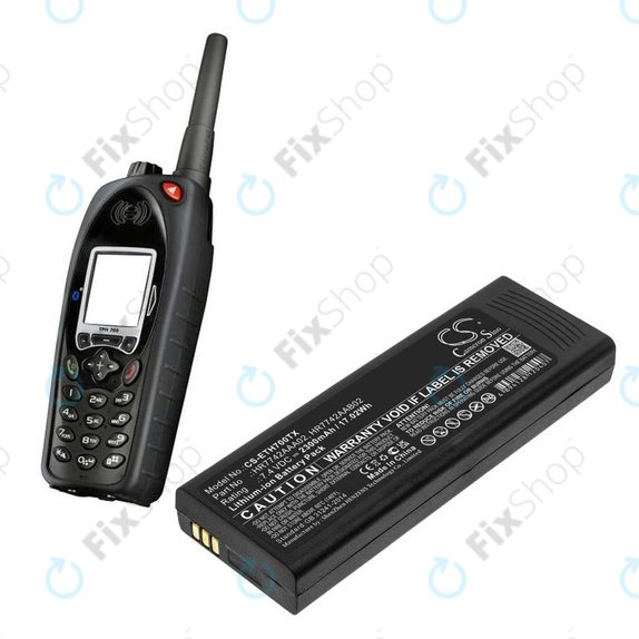 Battery for EADS P3G, TPH700, 2300mAh, Li-Ion, 7.4V, HR7742AAA02, HQ