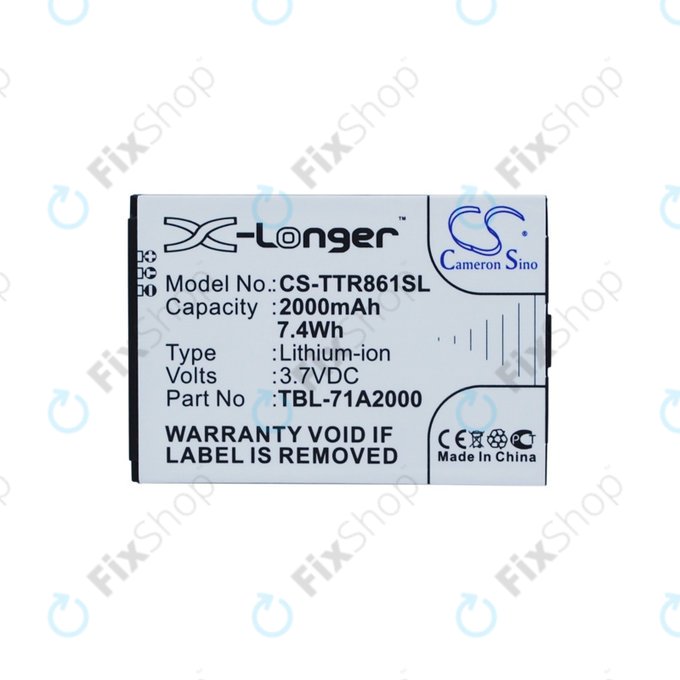 TP-Link M5000, M7000-series, TL-M5350, TL-M7300, TL-TR761, TL-TR861 - Battery TBL-71A2000 2000mAh HQ