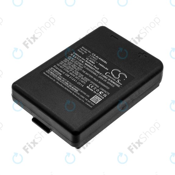 Battery for Autec Funkfernsteuerung Air, Modular AJM, 1400mAh, Li-Ion, 7.4V, LPM02, HQ
