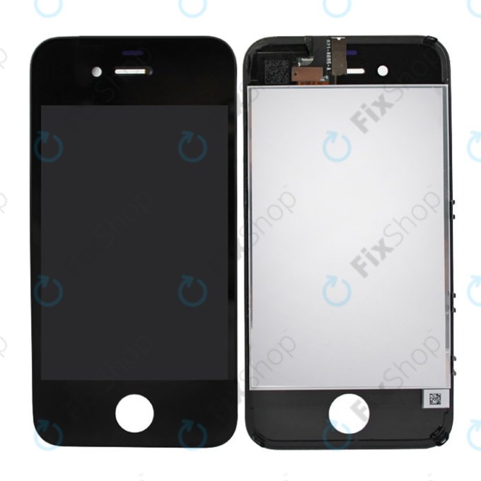 Display for iPhone 4, Black, Touch Screen with Frame