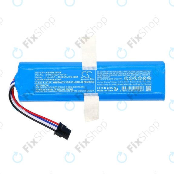 Xiaomi Dreame Bot L10s Ultra Gen2 - Battery P2150-4S2P-KLYEV 14.4V Li-Ion 6700mAh HQ