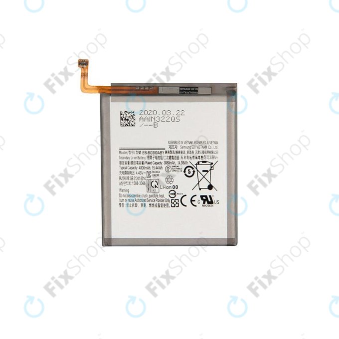 Samsung Galaxy S20 G980F - Battery EB-BG980ABY 4000mAh