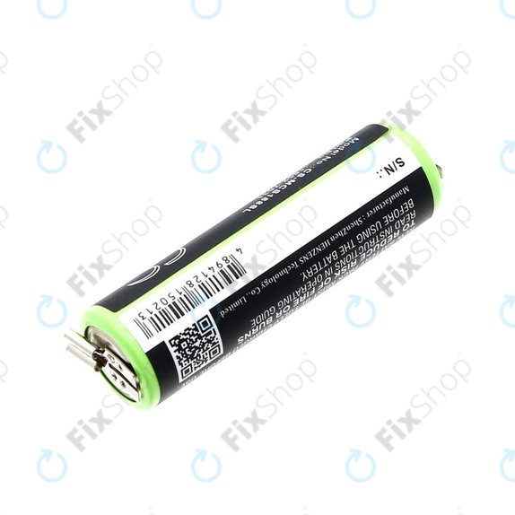 Battery for Moser Easy Style 1881, 2000mAh, Ni-MH, 1.2V, 1852-7531, HQ