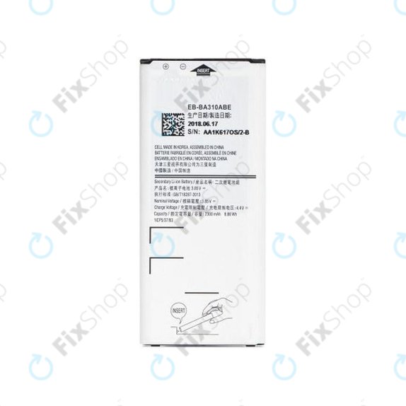 Samsung Galaxy A3 A310F (2016) - Battery BA310ABE 2300mAh