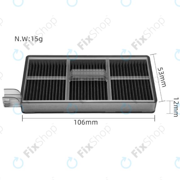 HEPA Filter, 2pcs for Dreame Aqua10 Ultra Roller