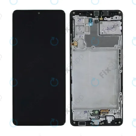Samsung Galaxy A42 5G A426B - LCD Display + Touch Screen + Frame (Prism Dot Black) - GH82-24375A, GH82-24376A Genuine Service Pack