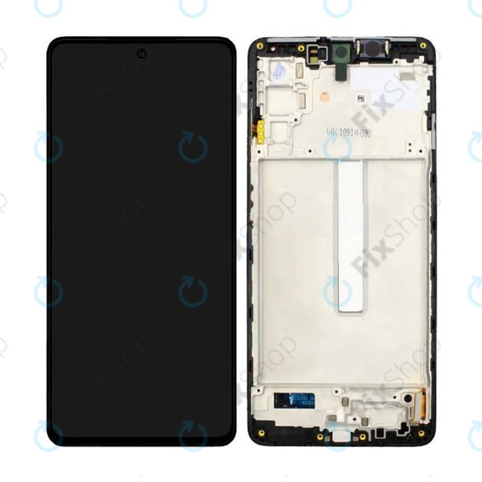 Samsung Galaxy M52 5G M526B - LCD Display + Touch Screen + Frame (Black) TFT