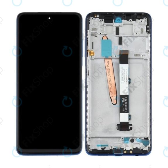 Xiaomi Poco X3 NFC - LCD Display + Touch Screen + Frame (Cobalt Blue) TFT