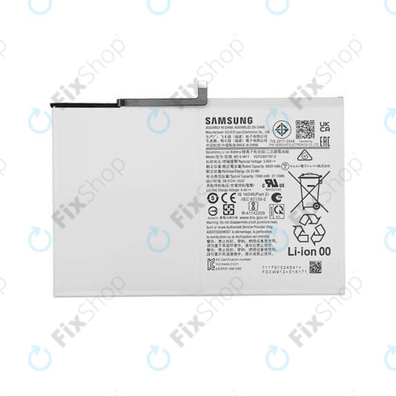 Samsung Galaxy Tab A9+ 11 X210, X216B - Battery WT-S-W11 7040mAh - GH81-24467A Genuine Service Pack