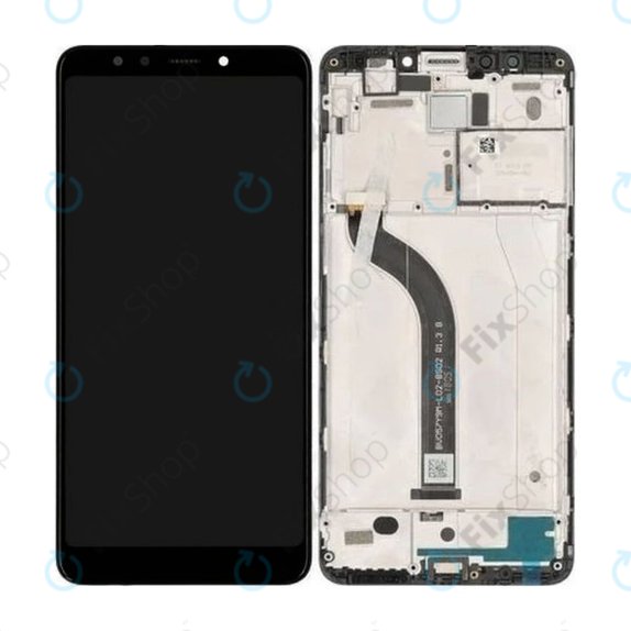 Xiaomi Redmi 5 - LCD Display + Touch Screen + Frame (Black) TFT