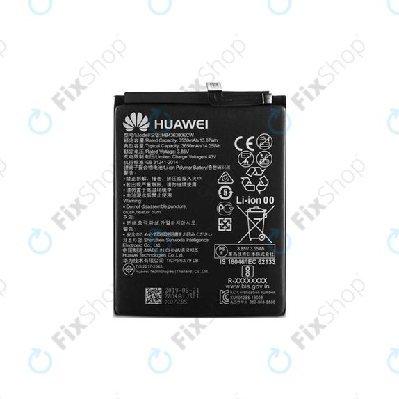 Huawei P30 - Battery HB436380ECW 3650mAh - 24022804 Genuine Service Pack
