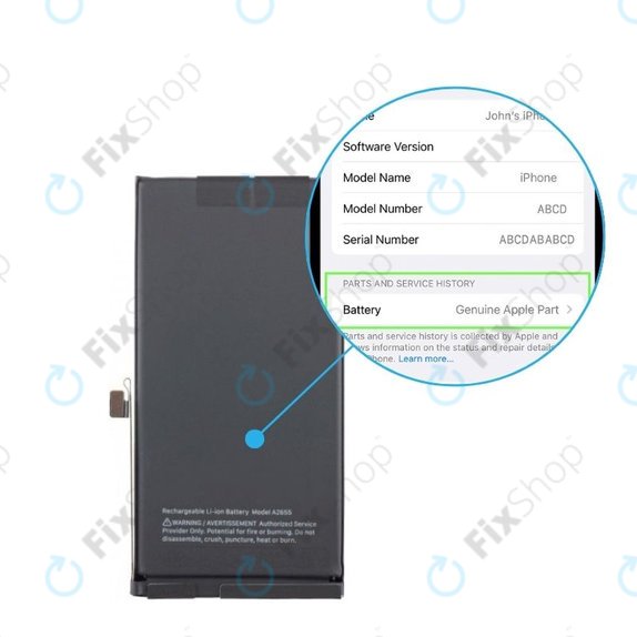 Battery for iPhone 13 | 661-21991 | 3227mAh | Genuine Apple