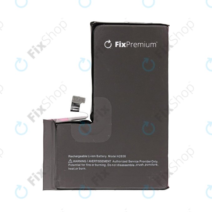 Battery for iPhone 13 Pro, 3095mAh, A2656, FixPremium