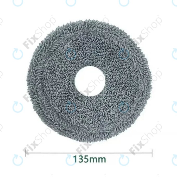 Mop Cloth, 2pcs, Washable for Xiaomi Robot Vacuum S40 Pro, 5, 5 Pro