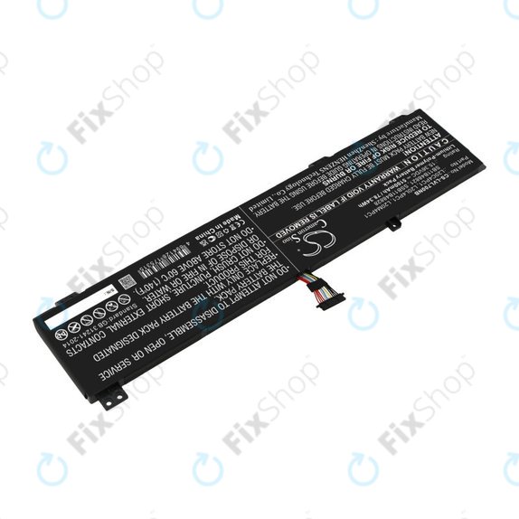 Battery for Lenovo Legion 5, 5 Pro, 7, 7i, R7000p, 5100mAh, Li-Pol, 15.36V, L20C4PC1, HQ