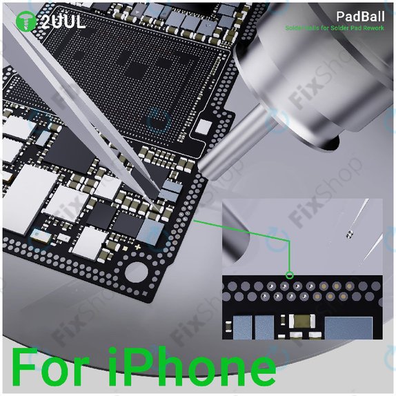 Solder Balls, iPhone Repair, 2UUL PB01