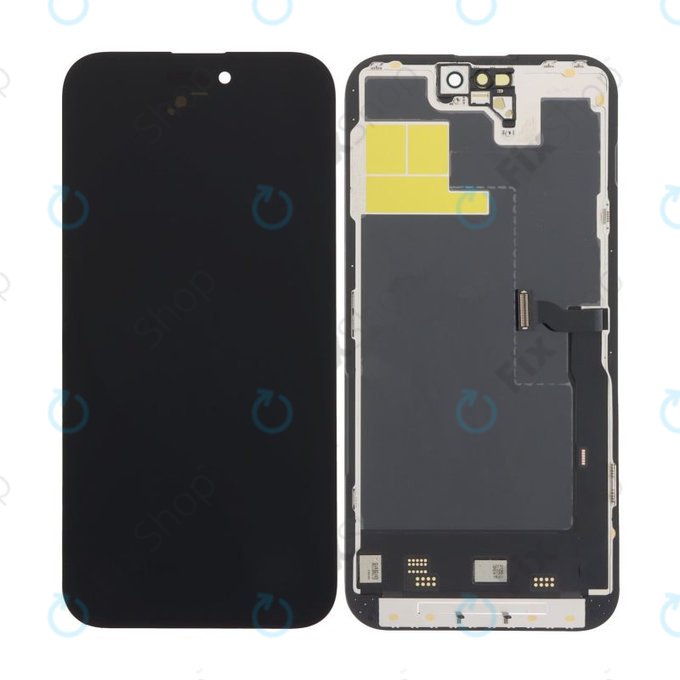 Display Soft OLED 120Hz for iPhone 14 Pro Max, Touch Screen with Frame, FixPremium