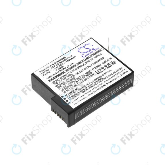 Battery for DJI Osmo Action 5, 1950mAh, Li-Ion, 3.87V, CP.OS.00000370.01, HQ