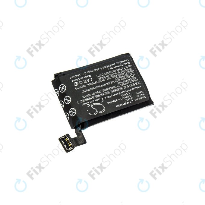 Battery for Apple Watch 3 42 mm, 350mAh, GPS + Cellular Version, Li-Pol, 3.82 V, A1850, HQ