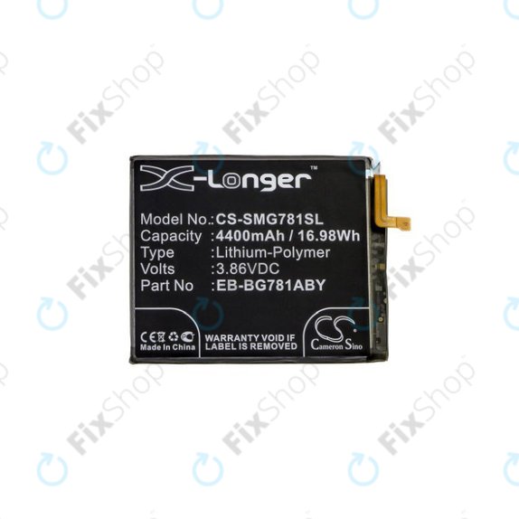 Samsung Galaxy A52 A525F, A526B, A52s 5G A528B, S20 FE G780F - Battery EB-BG781ABY, EB-BG781ABE, EB-BG781ABU 4400mAh HQ