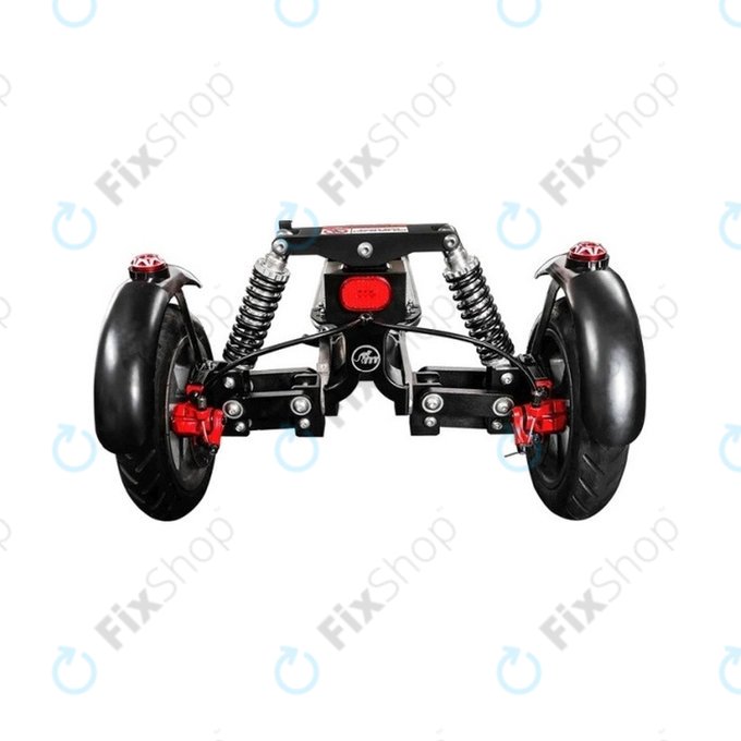Monorim X3 - Suspension Kit with Two Rear Wheels for Xiaomi Mi Electric Scooter 2 M365, Pro, Pro 2, Mi 3