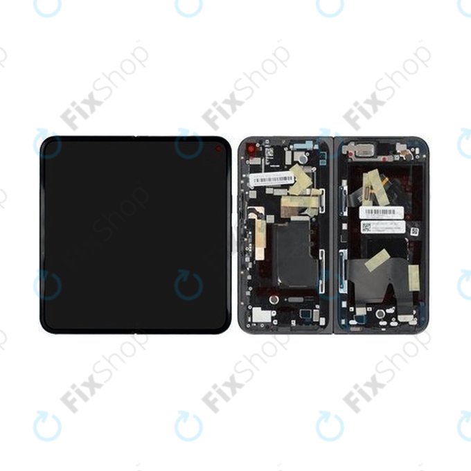 Display for Google Pixel 9 Pro Fold, Inner, Obsidian, Touch Screen without Frame, G949-00903-00, Genuine Service Pack