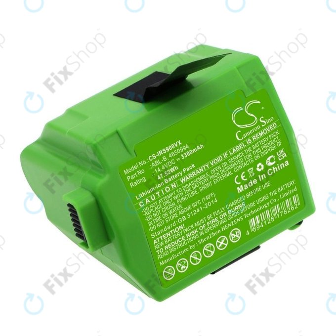 iRobot Roomba S9,S9+ - Battery ABL-B, 4650994 Li-Ion 14.4V 3300mAh HQ