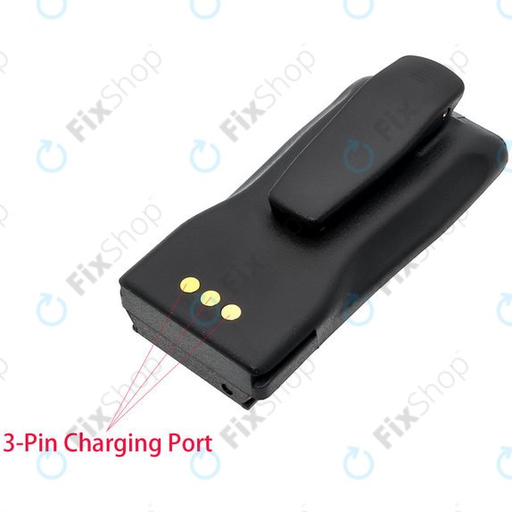 Battery for Motorola CP, EP, GP, PM-series, 2500mAh, Ni-MH, 7.5V, PMNN4081, HQ